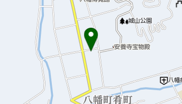 城下町朝採り朝市の地図画像