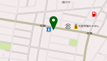 130&deg;の癒し 山形南店の地図画像
