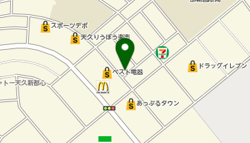 Mercury鍼灸サロンの地図画像