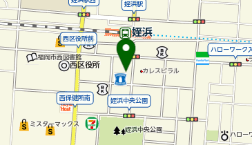 西村神経整体院 姪浜院の地図画像
