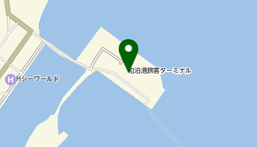 和泊港ターミナル待合所の地図画像