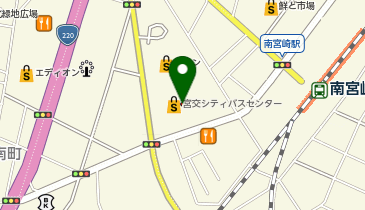 とんかつ 峯 宮交シティ店の地図画像