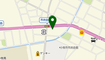 100円レンタカー 愛知小牧店の地図画像