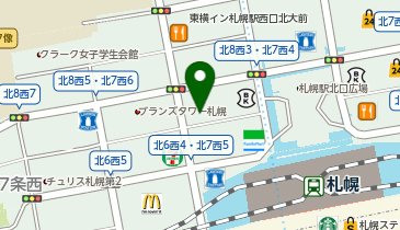 株式会社ダイトーコーポレーション 札幌事務所の地図画像