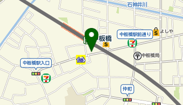 なか整骨院の地図画像