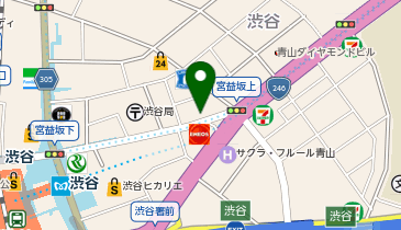DIECE SHIBUYA.(ダイス シブヤ)の地図画像