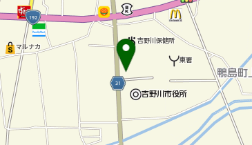 JA徳島県 吉野川営農経済センター/吉野川農機サービスセンターの地図画像