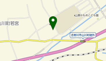 JA徳島県 山川経済センター購買店舗の地図画像