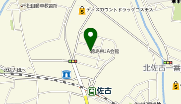 徳島県農業協同組合(JA徳島県 本店)の地図画像