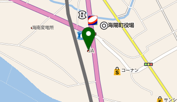 JA徳島県 海陽支店の地図画像