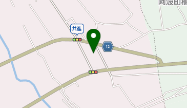 JA徳島県 脇町集荷場の地図画像