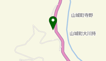 JA徳島県 山城選果場の地図画像