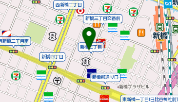 ElixirNail(エリクサーネイル) 新橋店の地図画像