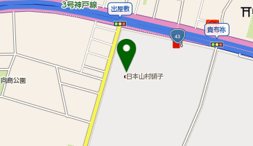 山村プラスチックプロダクツ株式会社の地図画像