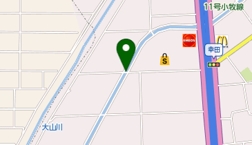 久田良木川の地図画像