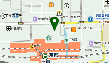 漁師酒場 あらき 京都ポルタ店の地図画像