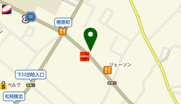 横浜家系ラーメン大和家 八王子楢原店の地図画像