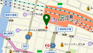 じゃんぱら 小倉駅前店の地図画像
