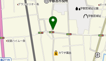 CAFE&DELI HANAMORI(カフェ アンド デリ ハナモリ) 宇都宮店の地図画像