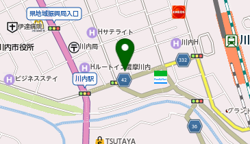 薩摩川内中華そば マルニ食堂の地図画像