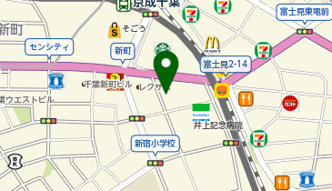 003 by NAIL(ダブルオースリーバイネイル) 千葉店の地図画像