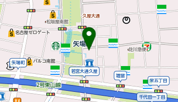 AFLOAT NAGOYA(アフロート名古屋)の地図画像