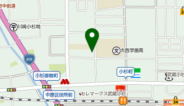 AFLOAT MUSASHIKOSUGI(アフロート武蔵小杉)の地図画像