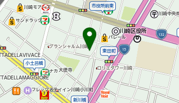 0choir(クワイア) 川崎店の地図画像