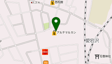 nail salon TN(ネイルサロンティーエヌ) 花巻アルテマルカン桜台店の地図画像