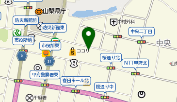 nail salon TN(ネイルサロンティーエヌ) 甲府店の地図画像