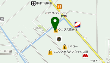 nail salon TN(ネイルサロンティーエヌ) TSUTAYA南古谷店の地図画像