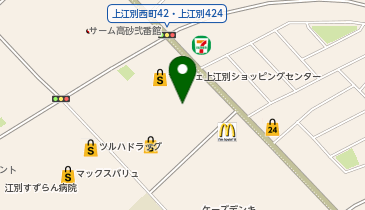 nail salon TN(ネイルサロンティーエヌ) TSUTAYA上江別店の地図画像