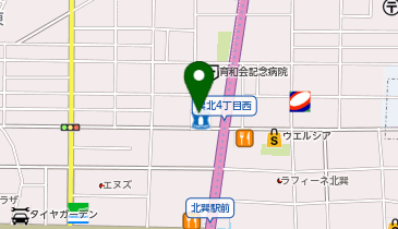 nail salon TN(ネイルサロンティーエヌ) TSUTAYA北巽店の地図画像