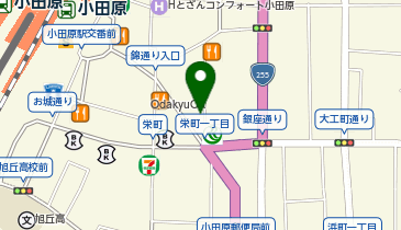 nail salon TN(ネイルサロンティーエヌ) マボーテ小田原店の地図画像