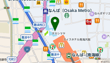 ポール・スミス 大阪タカシマヤの地図画像