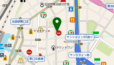 らしんばん 本店池袋キャラパレスの地図画像