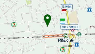 SAMSA ASAGAYA(ザムザ阿佐谷)の地図画像