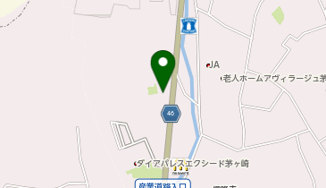 神奈川ダイハツ販売 ダイハツショップ ダイハツ新湘南茅ケ崎支店の地図画像