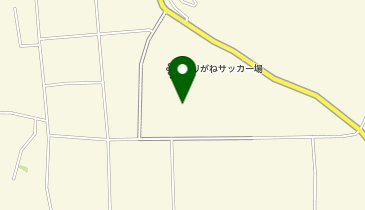 かりがねサッカー場の地図画像
