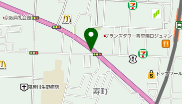 買取専門店 こやし屋 寝屋川店の地図画像