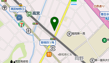 むっちゃん万十 高宮店の地図画像