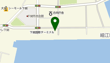 関光汽船株式会社 貨物受付の地図画像