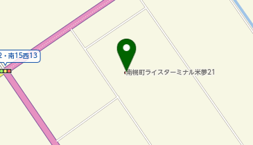 南幌町農業協同組合(JAなんぽろ) ライスターミナルの地図画像