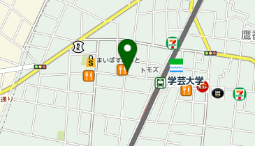 東京油組総本店 学芸大組の地図画像