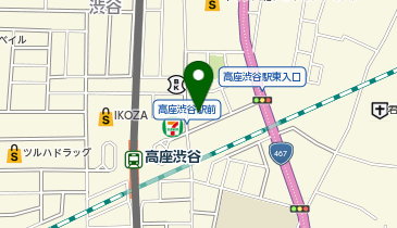スギドラッグ 高座渋谷店の地図画像