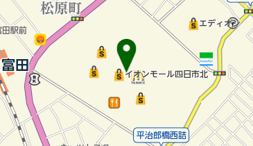 VILLAGE VANGUARD(ヴィレッジ ヴァンガード) イオンモール四日市北店の地図画像