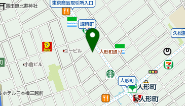 ベト屋 人形町店の地図画像