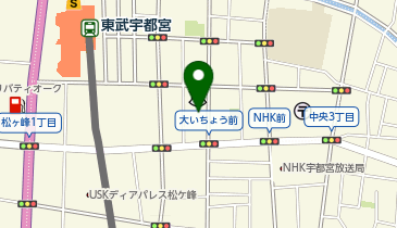 宇都宮バターサンド Thanksand(サンクサンド)の地図画像