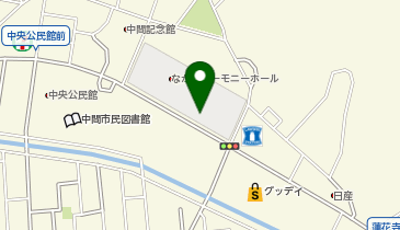 甲賀米粉たい焼き 中間店の地図画像