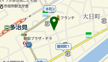 たじみ農産物直売所 駅北ファームの地図画像